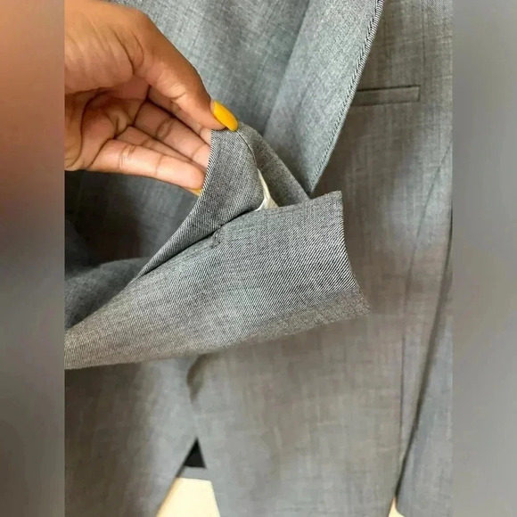 MM.LaFleur THE OLIVER 3.0 JACKET SHARKSKIN Size S Italian wool Blend Workwear - Picture 11 of 13